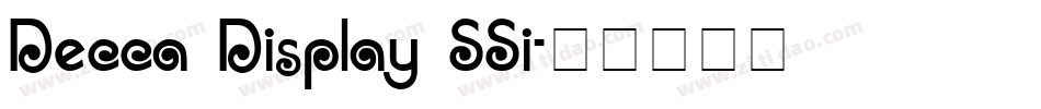Decca Display SSi字体转换